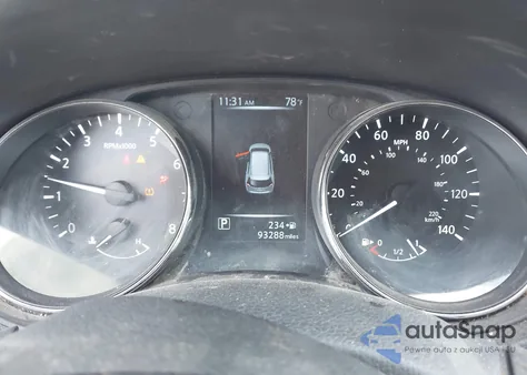 2017 Nissan Rogue S z USA, uszkodzony, nr VIN 5N1AT2MT8HC878891